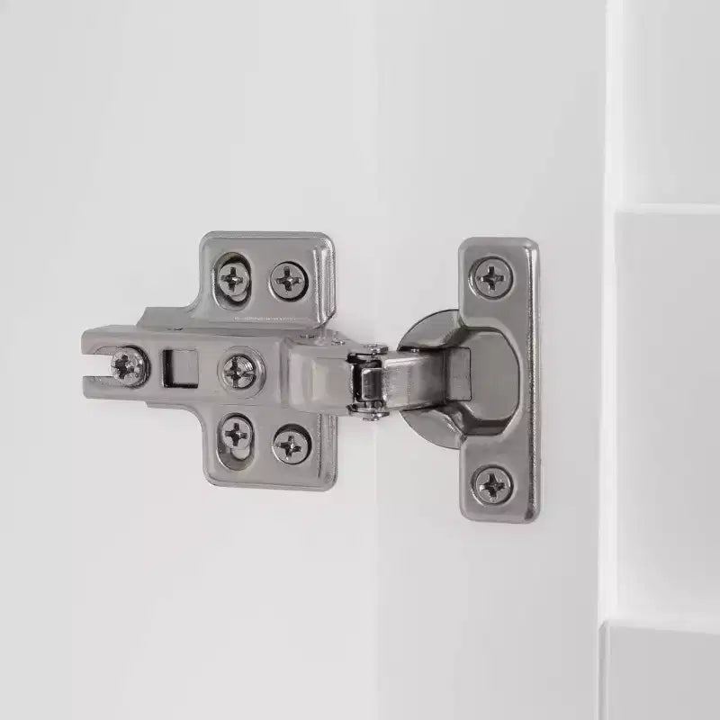 Brookfield Mueble de baño auxiliar de almacenamiento sobre el inodoro, color blanco