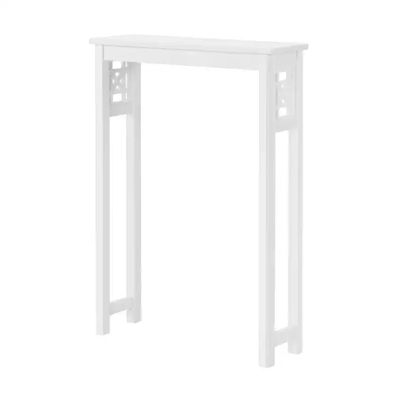 Estantería Derby para encima del inodoro, 94 cm de altura, organizador de baño que ahorra espacio, organizador moderno e independiente para artículos de tocador y toallas, blanco