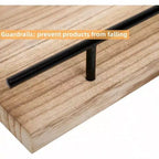 Estantes Flotantes de Baño sobre el Portarrollos de Papel Higiénico, Decoración de Pared de Madera Estilo Rústico para Sala de Estar, Dormitorio, Cocina 4