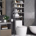 Over-The-Toilet Storage Rack(Gray- White)