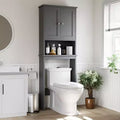 Dcolora Over The Toilet Storage Cabinet(Gray)