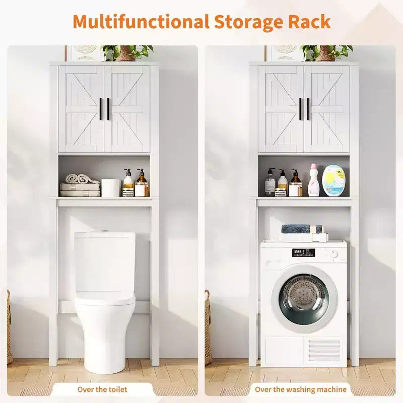 Armario sobre inodoro, organizador de almacenamiento para baño, estante para inodoro con balda abierta, estantería de pie para inodoro para baño, aseo, lavandería