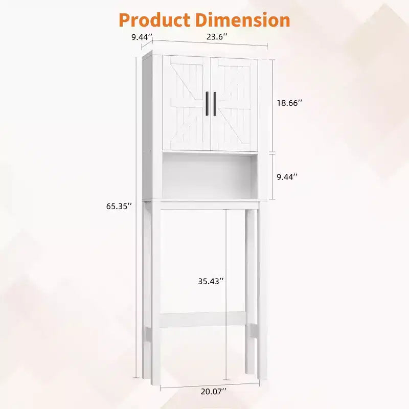 Armario sobre inodoro, organizador de almacenamiento para baño, estante para inodoro con balda abierta, estantería de pie para inodoro para baño, aseo, lavandería